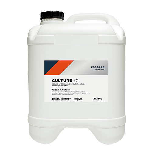 EcoCare Culture HC - reduce hydrocarbons in contaminated soil and oil water separators
