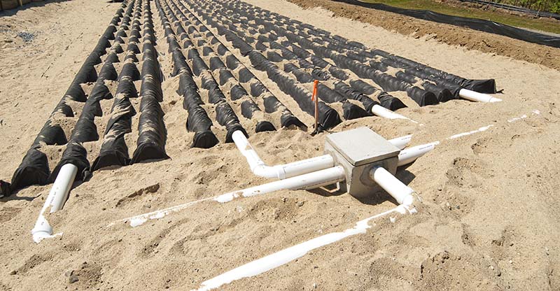 leach drain maintenance